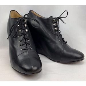 Chloë Sevigny for Opening Ceremony Leather Ankle Boots EU 37 US 6